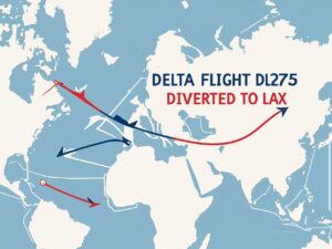 Delta Flight DL275 was diverted to LAX
