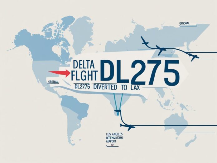 Delta Flight DL275 Diverted to LAX