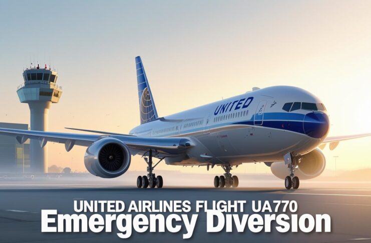 United Airlines Flight UA770 Emergency Diversion